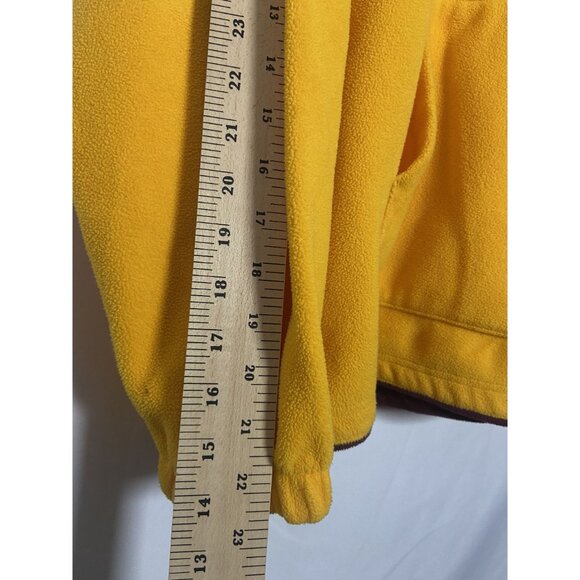 Columbia Sportswear Minnesota Golden Gophers Yellow Hoodie XL Mens Fleece Pullov - Picture 14 of 16